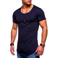 

Simple Men's Solid Color Oversize Cotton T Shirt