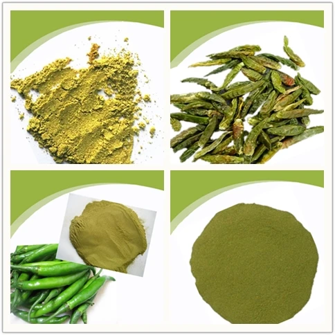 natural green chili powder steam sterilization