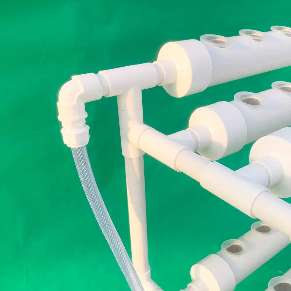 Hot Sale Pvc Channel Hydroponic Nft Growing Systems For Vegetable