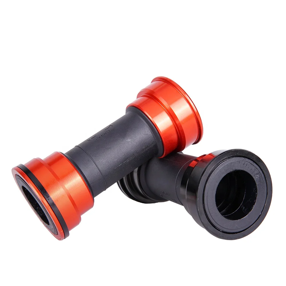 

ZTTO BB92 BB90 BB86 Road Mountain bike bicycle Press Fit Bottom Brackets, Black, red