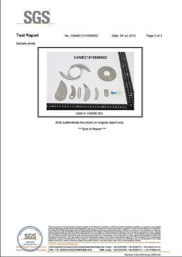 knifes for food grinder