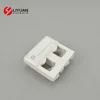 Ethernet RJ45 LAN Port Wall Panel Face Plate Computer Wall Mounting Outlet Plug Socket
