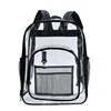 Clear pvc transparent waterproof backpack large capacity schoolbag Jelly backpack for students