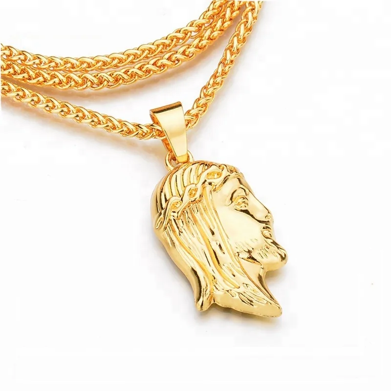 Fashion Jewelry 18k Plated Gold Necklace For Men - Buy Gold Necklace