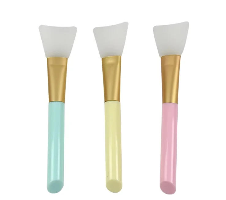 

Free Shipping Cost to India Hot Sale Multifunction Foundation 1 Pcs Silicone Facial Mask Acrylic Handle Makeup Brush, Customized color