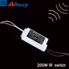 Hand sweep switch bathroom mirror led lighting ir switch