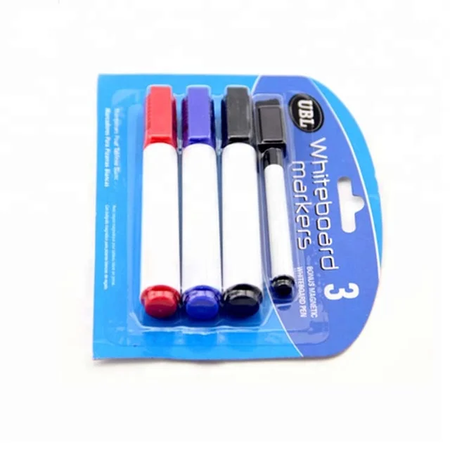 Twin Pack of UBL 4 Pack of CD//DVD Marker Pens Green Blue and Black Red