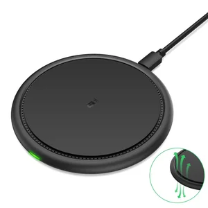 ABS Material Fast Wireless Phone Charger Stand iPhone Samsung