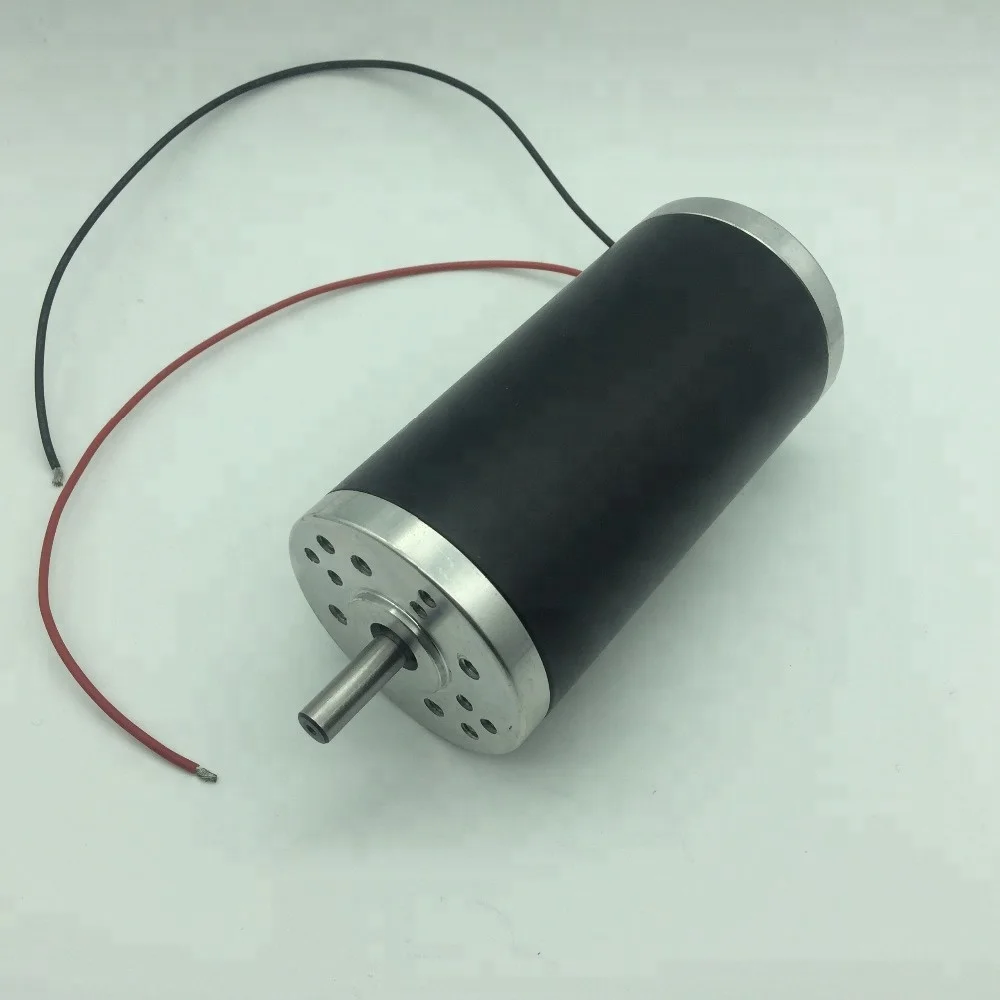 Od63mm High Torque Permanent Brushed Dc Motor 12v 24v 36v 40v