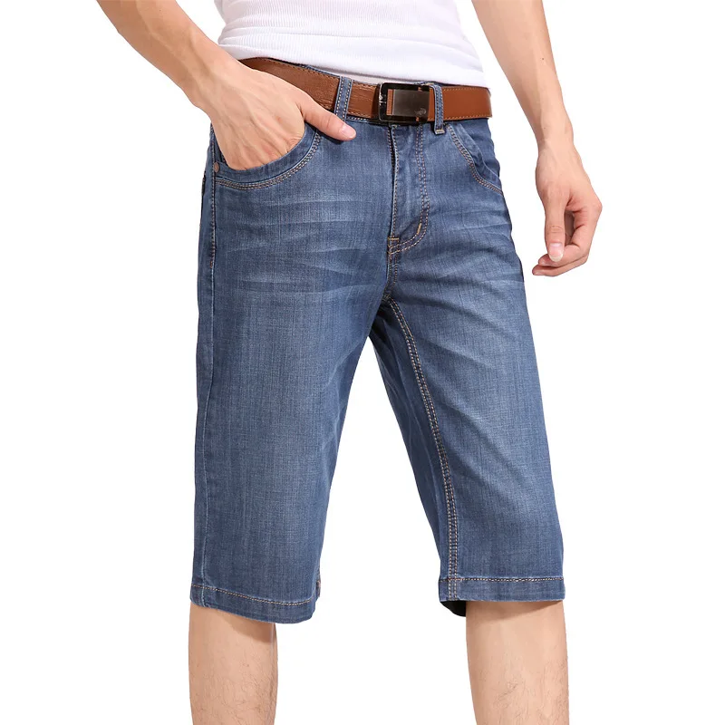 Sweatwater Boys Casual Pants Denim Slim Elastic Waist Comfortably Jeas