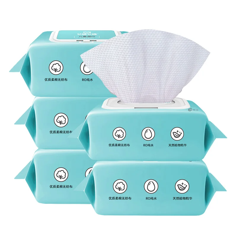 

Free sample Amiami wet wipes 80 Pieces Blue packaging wet wipe