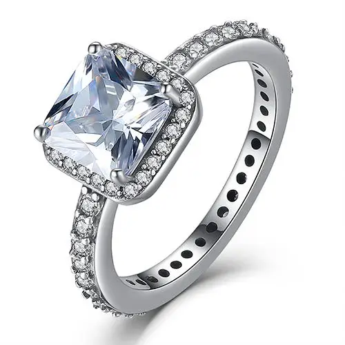 

Hot sale 100% 925 sterling silver jewelry Women's Infinity love Wedding Ring