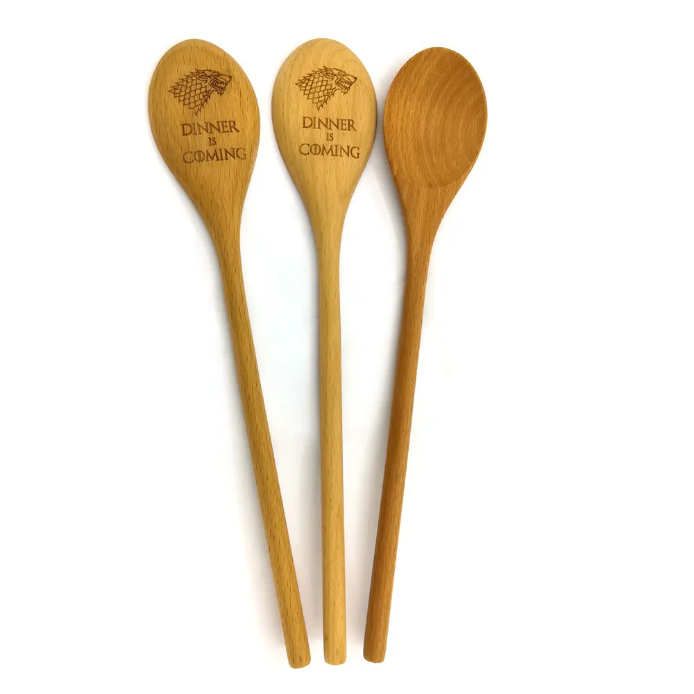 Green Natural Wooden Spoon And Fork Set Embooss Logo Spoon Buy Cooling Spoon Glass Jar With Spoon Korean Spoon Product On Alibaba Com