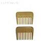 OUMO-Printable size customer logo wood beard comb high quality shaving brush comb