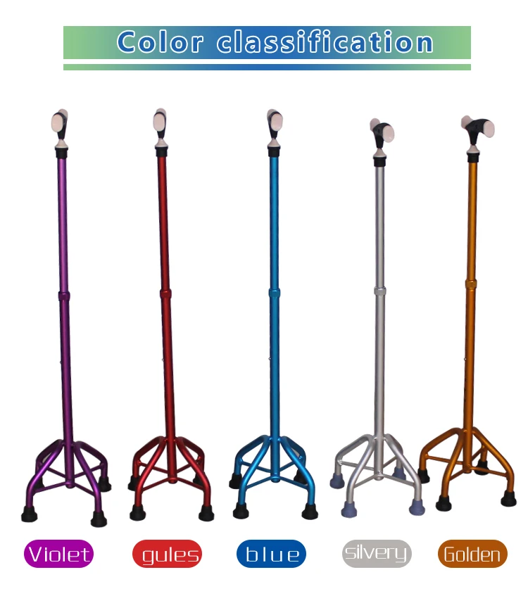 Walking Stick 4 Feet Walking Aid Adult With Non Slip Rubber Tips