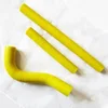 For Suzuki RM 250 RM250 1999-2000 Yellow Silicone Radiator Hose Coolant Tube Pipe Kit
