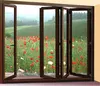 2019 china factory cheap price aluminum window doors modern design customized aluminium folding windows