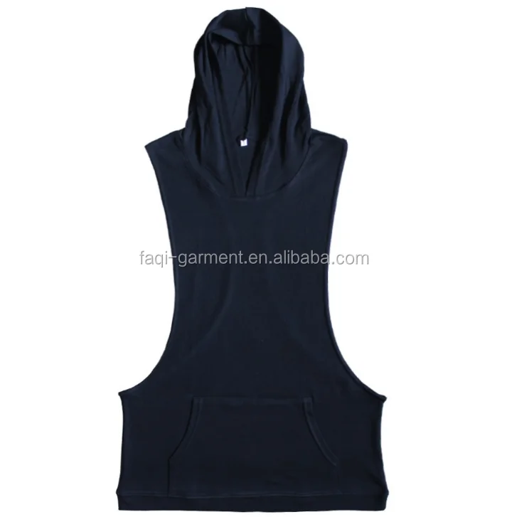 gym tank top hoodie