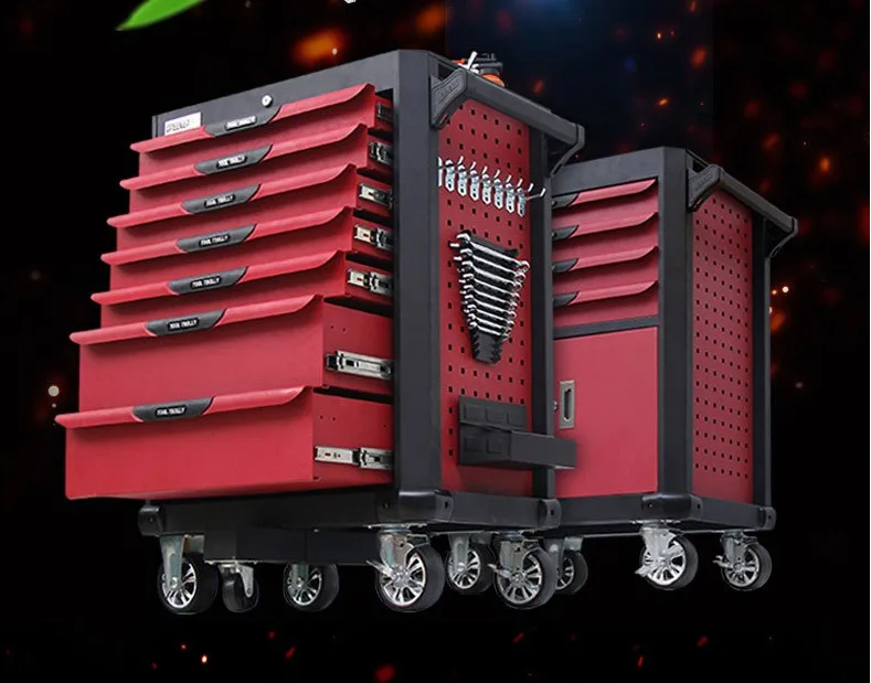 Multifunction Industrial Heavy Duty Hand Trolley Rolling Storage Tool