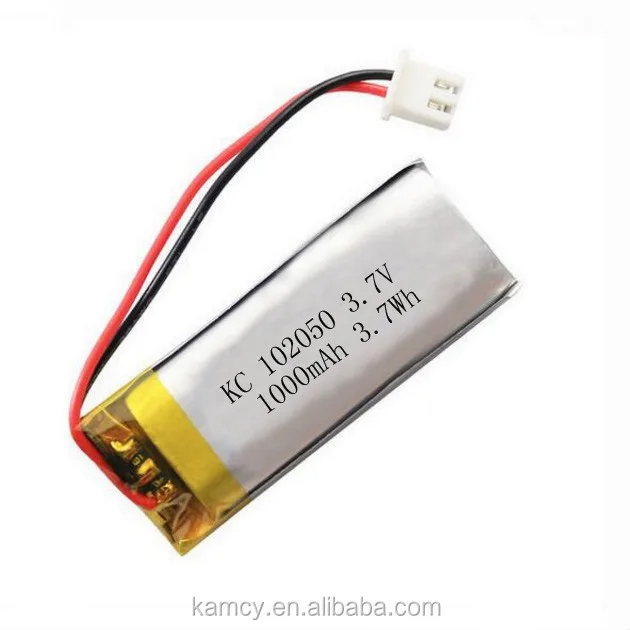 102050 Lipo Battery 37v 102050 1000mah Lithium Polymer Battery 37wh View Lithium Polymer 8279