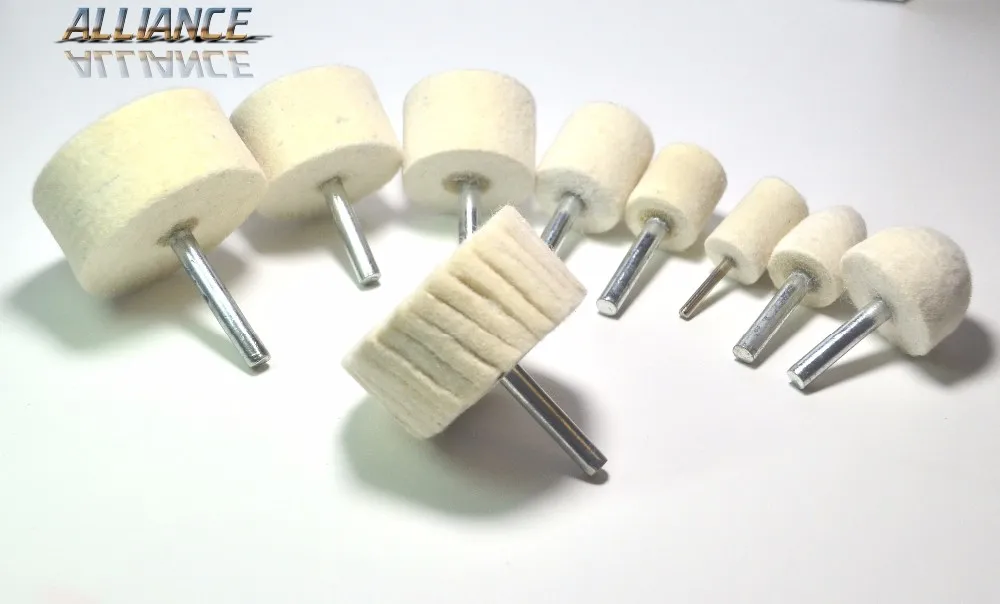 Wool Felt Polishing Wheel Polishing Materials Marble Tool Buy 100 Wool Felt Mounted Point
