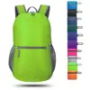 Ultra lightweight travelling backpack with shoulder foldable backpack bag