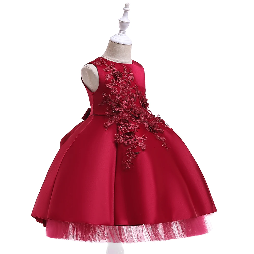 

The girl cheap short poofy prom dresses short sleeve cocktail Fashion Frock Girls Embroidery Party Dress L5056, N/a