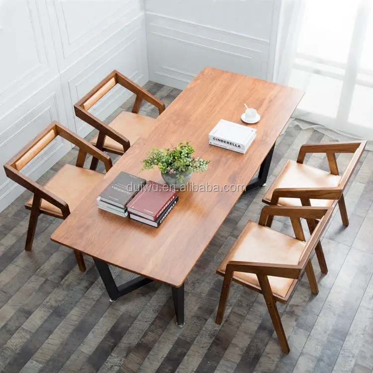 Foshan Custom Furniture Accept Malaysia Wood Dining Table Buy