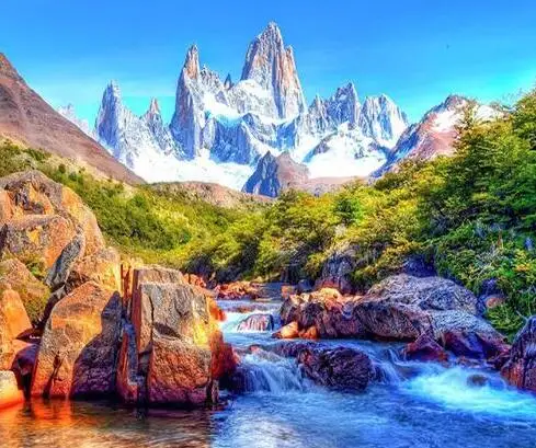 

diamond painting 5DCAMountainWaterfall