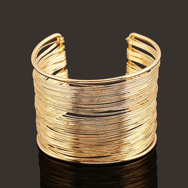 

Fashion Gold Cuff Bangle Bracelet For Women wholesale N99171