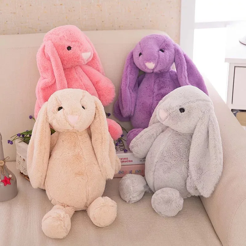Wholesale Pink Soft Toy Stuffed Toy Rabbit Wholesale With Long Ears