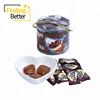 Halal Sweets Jar Packing Cheap Chocolate Candy Chocolate Soft Chewy Candy Toffee Chocolate
