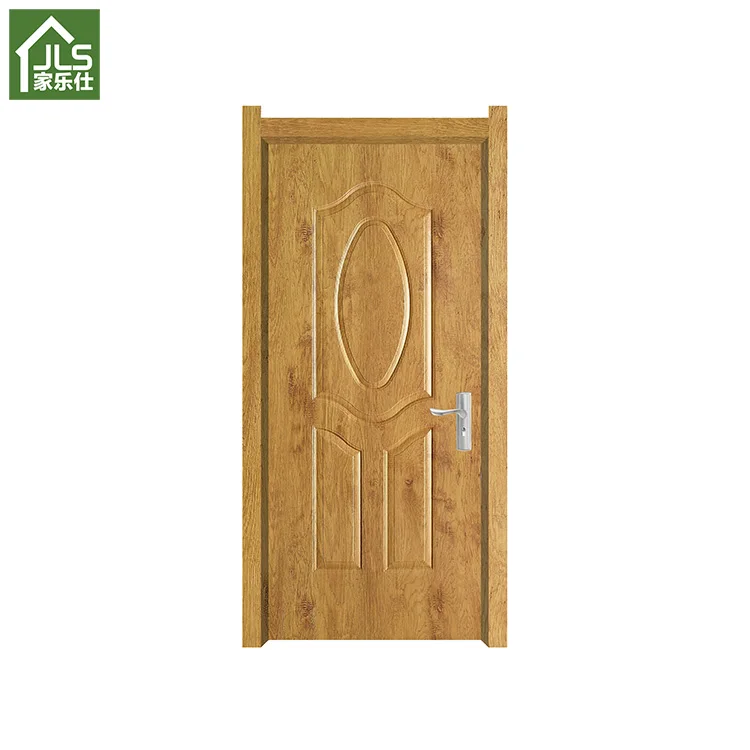2018 Hot Sale Jamaica Plastic Panel Wood Fram Bedroom Door Model