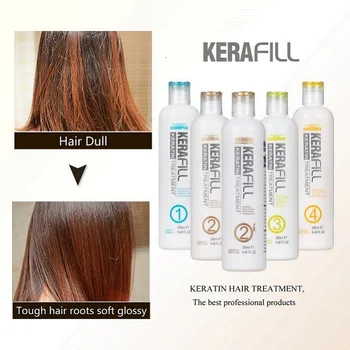 Oem Odm Kerafill Brazilian Keratin Hair Treatment Blow Dry