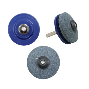 Image of SATC Lawn Mower Blade Sharpener Lawnmower Sharpen for Power Drill Hand Drill 4PCS