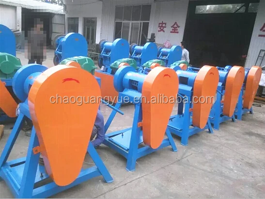Double sides car tire sidewall cutting machine