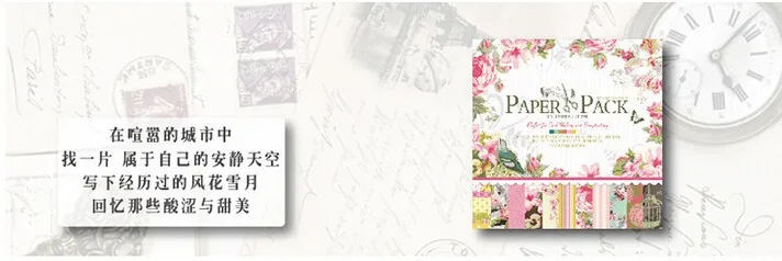 Factory price 12x12 Double-sided Scrapbooking Paper