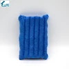 Blue PP Stripe Microfiber Cleaning Sponge