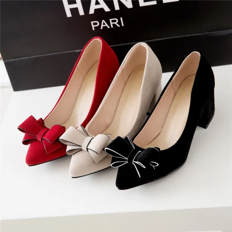 

LM4426 2021 new spring shallow mouth pointed high heel wedding shoes black professional work shoes single shoes women, Black beige red