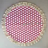 Christmas ruffle polka dot tree skirt burlap monogram tree skirt X-mas decoration