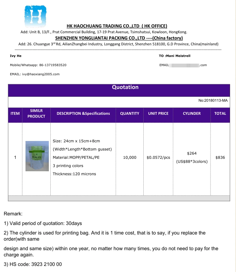 Silver Foil Stand Up Zip Lock Grip Seal Bag / Metallic Aluminum Foil