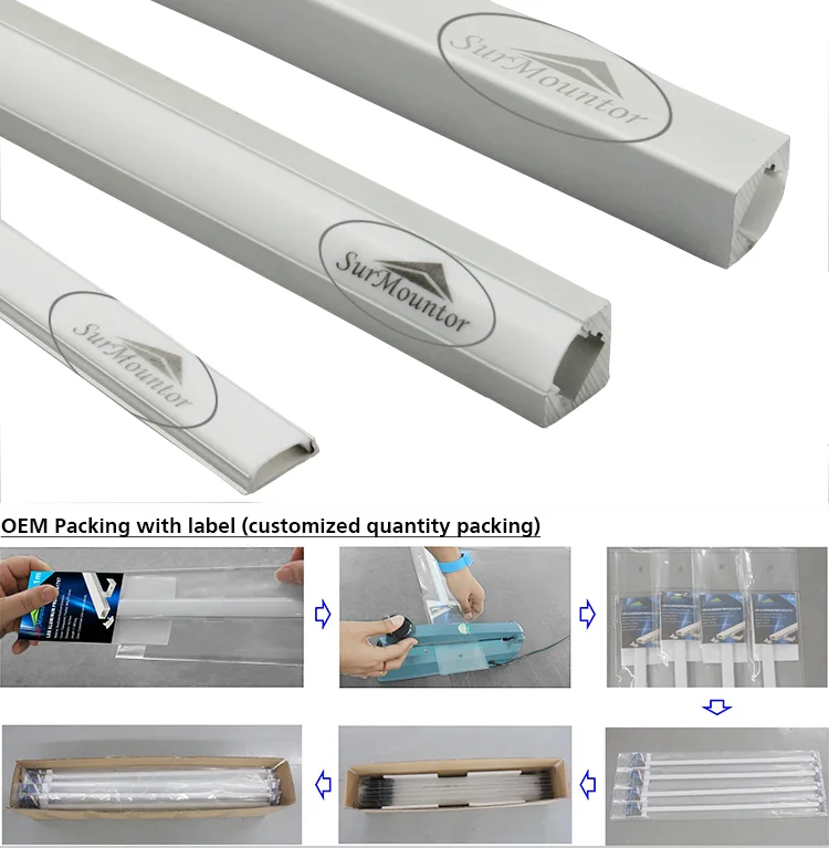 China Aluminum Flexible Led Profile Hollow Led Channel Letter Curved Aluminum Extrusion Press Cover