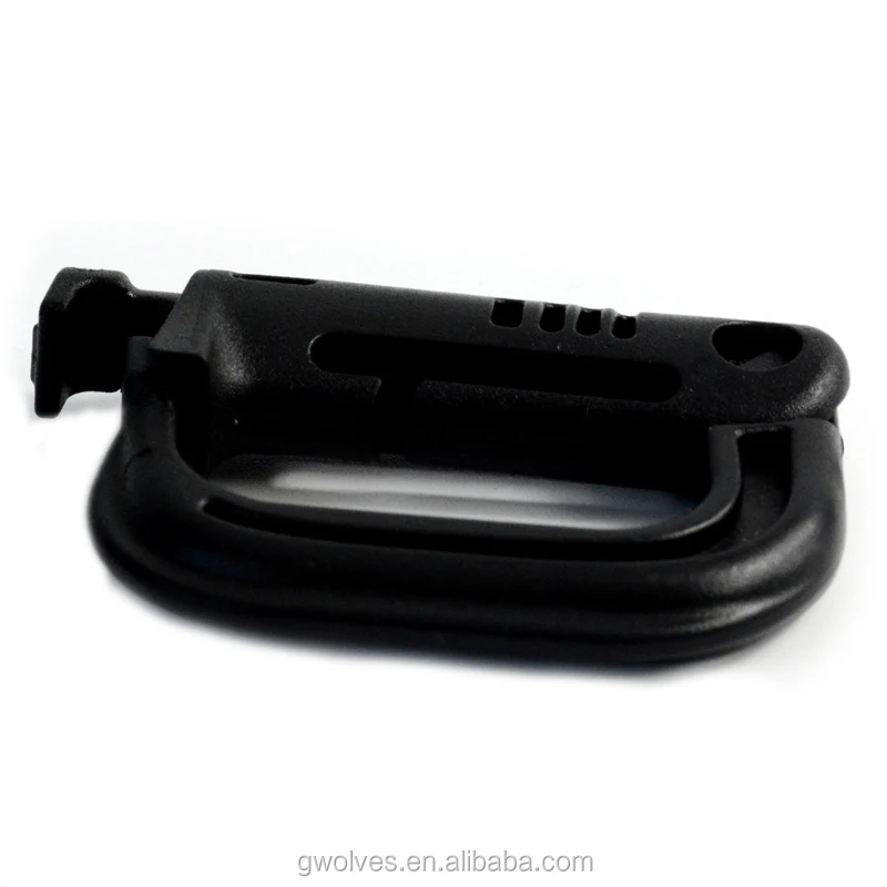 

Plastic D tactical carabiner keychain hook mini carabiner Snap Hook Clip, Black,brown,army green