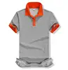 100% Cotton Solid Color Customized Own Logo Printing Short Sleeve Men Polo T shirt
