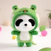 Zodiac Tender pandan in weird snake wearing blue hoodie cute toy