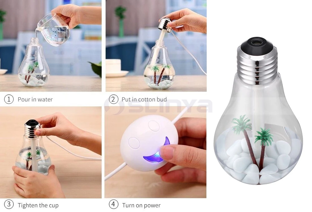 Usb Rechargeable Fragrance Machine Aromatherapy Ultrasonic Bulb