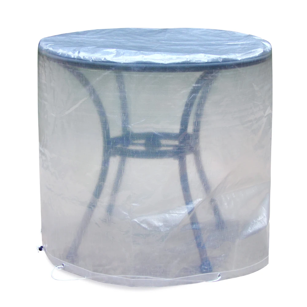 
Round table PE patio furniture covers made in china 