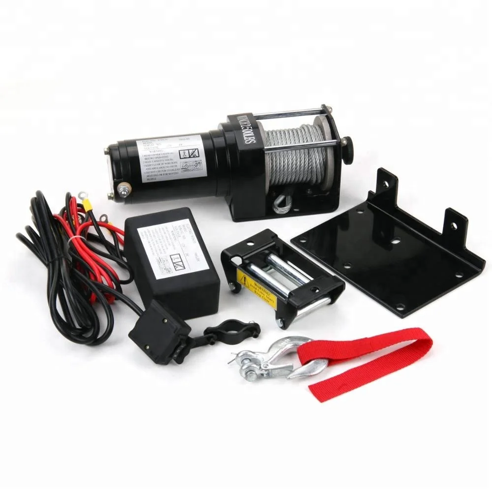 12 Volts Atv/utv Electric Winch 2500lb Buy Electric Winch,Atv