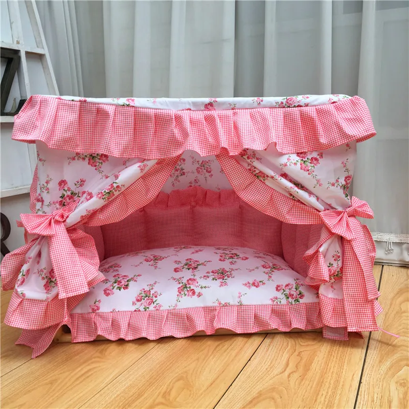 

Hot Sale Best Quality Cute Cheap Pet Bed For Dogs Princess bed, As picture