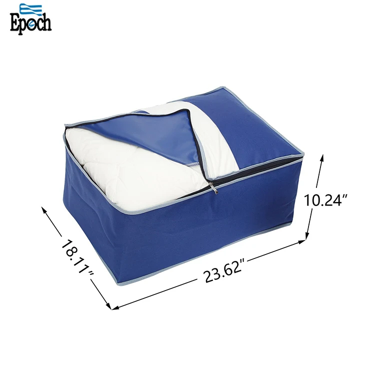 Wholesale Heavy Duty Sturdy Design Washable Polyester Dark Blue Quilt